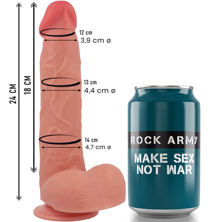 ROCKARMY - SILICONE LÍQUIDO RAPTOR 24 CM -O- 4.4 CM