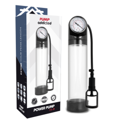 PUMP ADDICTED - BOMBA DE ERÇÃO TRANSPARENTE RX9
