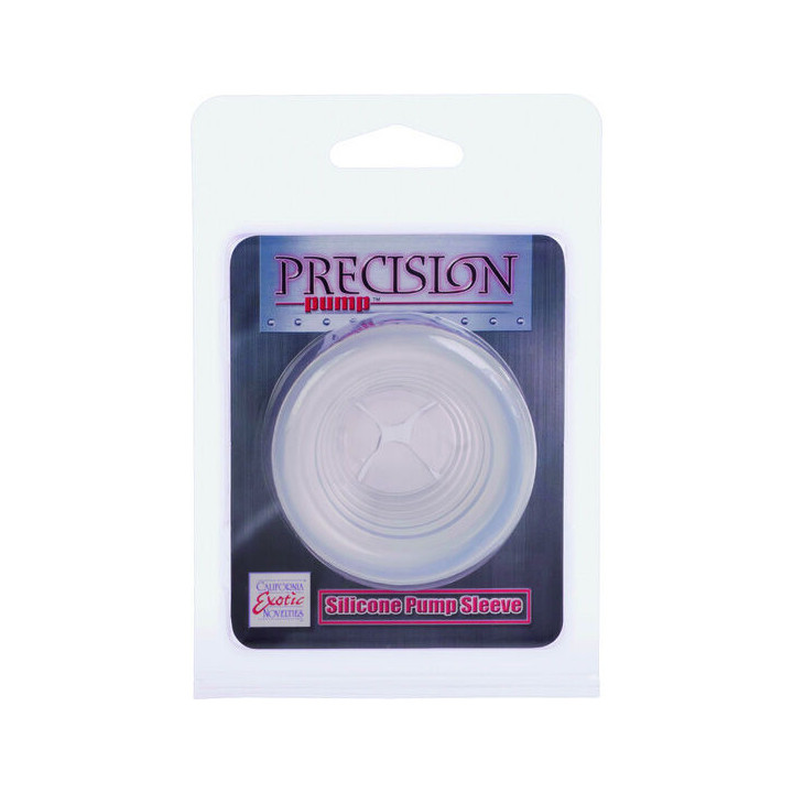 CALEXOTICS - MANGA DE BOMBA DE SILICONE UNIVERSAL TRANSPARENTE