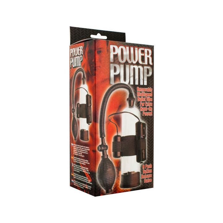 SEVEN CREATIONS - BOMBA DE EREO DE PARA O PÉNIS COM VIBRADOR