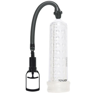 TOYJOY - BOMBA DE MASSAGEM PODEROSA COM MANGA TRANSPARENTE