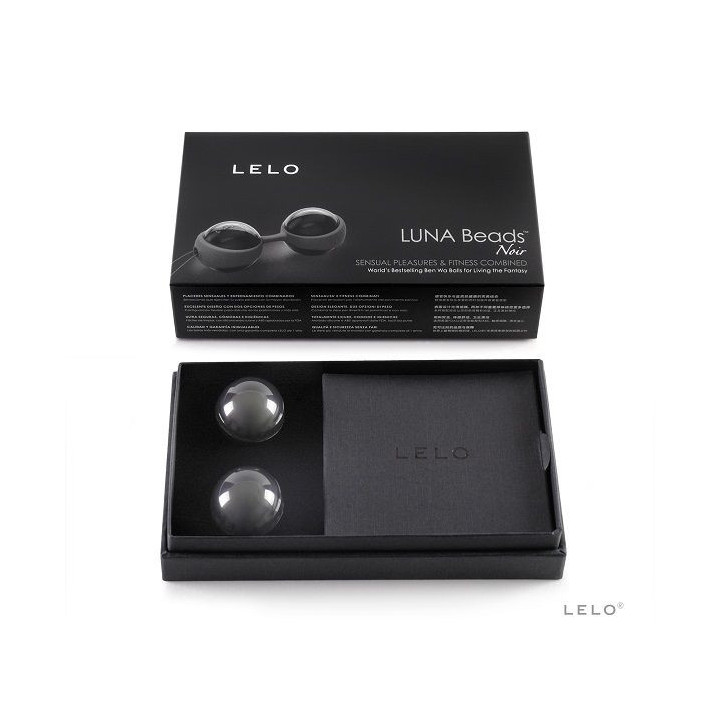 LELO - LUNA BEADS NOIR BOLAS CHINESAS