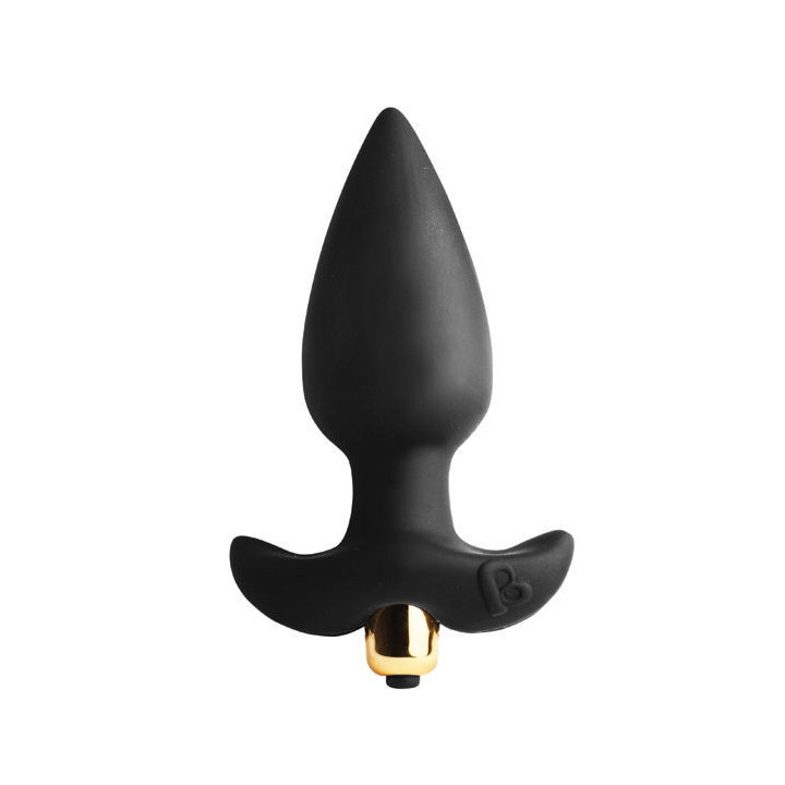 ROCKS-OFF - ESTIMULADOR BUTT THROB P-POINT 7 VELOCIDADES PRETO