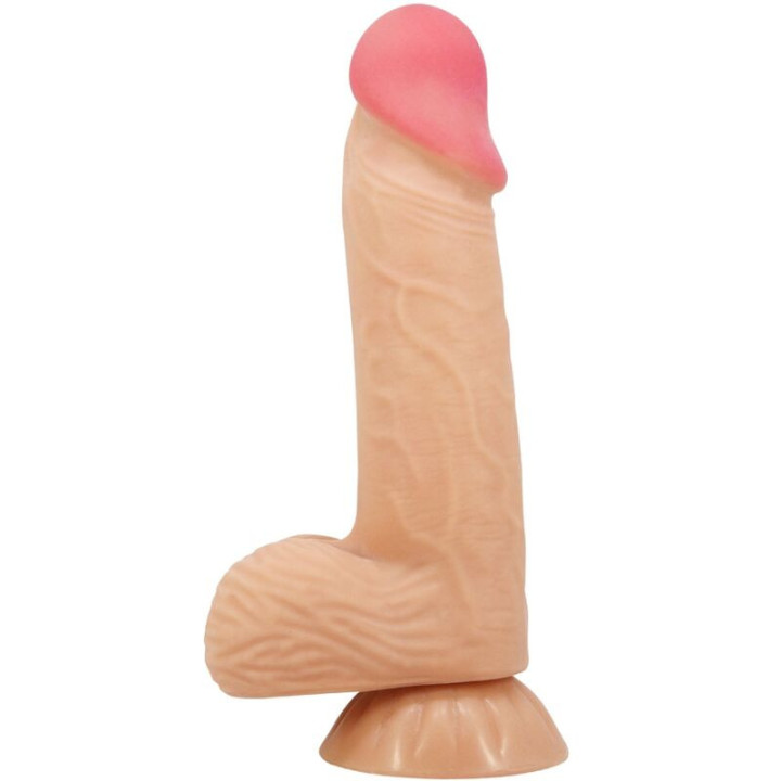 PRETTY LOVE - SÉRIE SLIDING SKIN DILDO REALÍSTICO COM VENTOSA DESLIZANTE PELE 20.6 CM