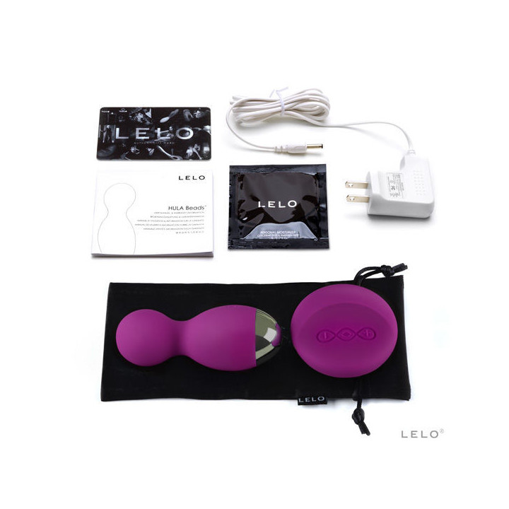 LELO - BADGE HULA BOLAS DEEP ROSE