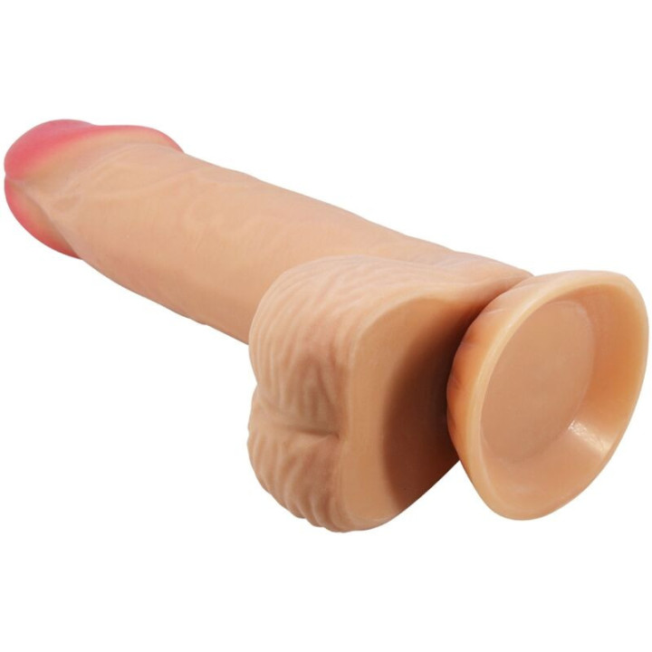 PRETTY LOVE - SÉRIE SLIDING SKIN DILDO REALÍSTICO COM VENTOSA DESLIZANTE PELE 20.6 CM