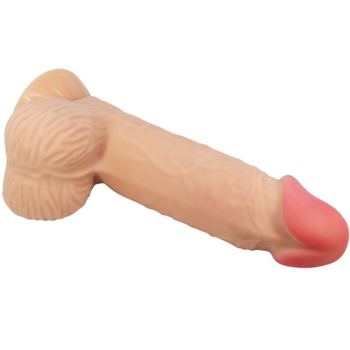 PRETTY LOVE - SÉRIE SLIDING SKIN DILDO REALÍSTICO COM VENTOSA DESLIZANTE PELE 20.6 CM