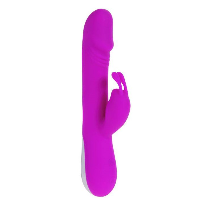 PRETTY LOVE - VIBRADOR ROBERT COM ESTIMULADOR DE CLITÓRIS