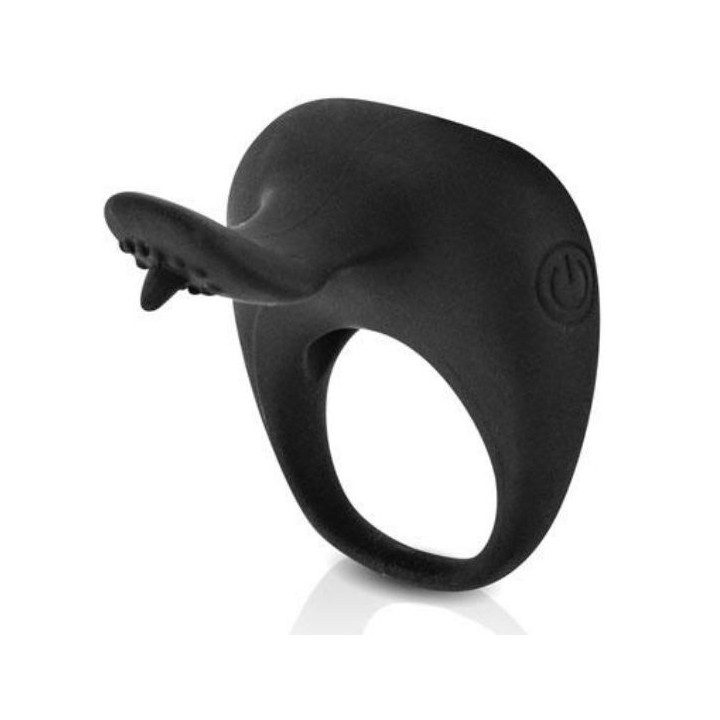 PRETTY LOVE - THIMBLE ANEL VIBRADOR PRETO