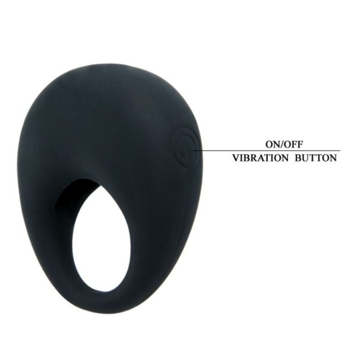 PRETTY LOVE - TRAP ANEL VIBRADOR PRETO