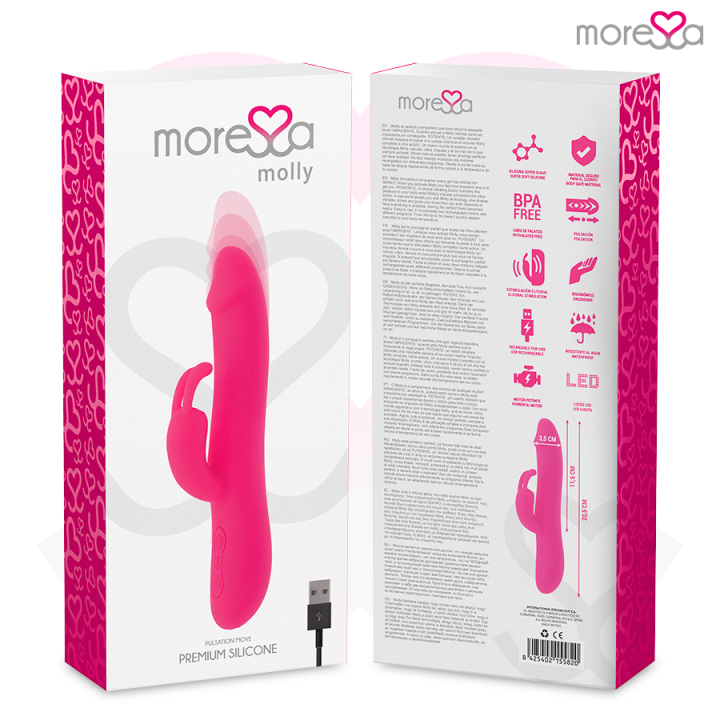MORESSA - MOLLY PREMIUM SILICONE RECARREGVEL