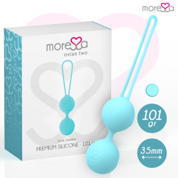 MORESSA - OSIAN DOIS SILICONE TURQUESA PREMIUM