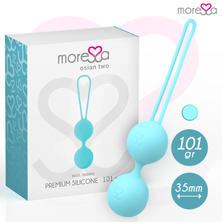 MORESSA - OSIAN DOIS SILICONE TURQUESA PREMIUM