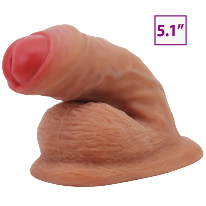 PRETTY LOVE - WARNELL DILDO ULTRA REALISTA E ELÁSTICO 9.5 CM MULATO