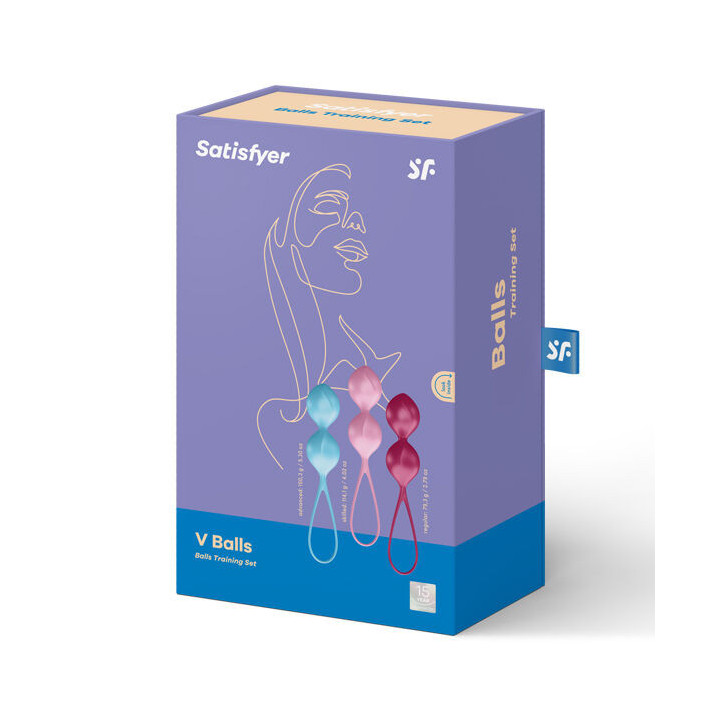 SATISFYER - CONJUNTO DE TREINO LOVEBALLS 2