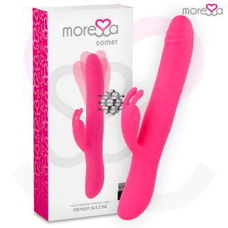 MORESSA - VIBRADOR PREMIUM SOMER COM ROTAO MÚLTIPLA