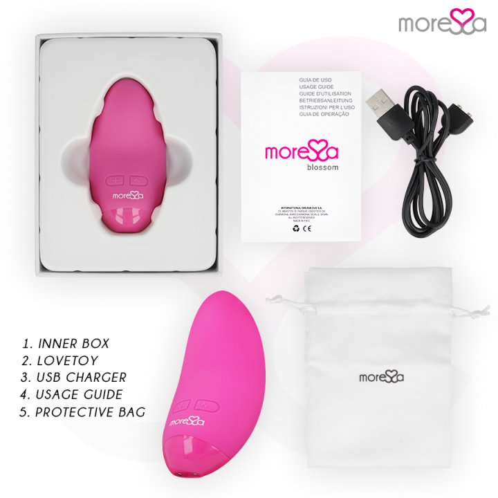 MORESSA - VIBRADOR BLOSSOM ROSA