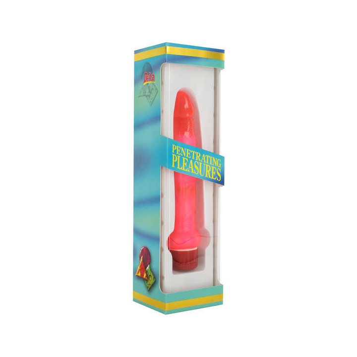 SEVEN CREATIONS - VIBRADOR ANAL JELLY FINO ROSA