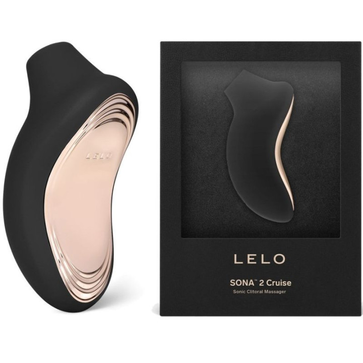 LELO - ESTIMULADOR DE CLITÓRIS SONA 2 CRUISE PRETO