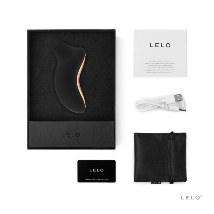 LELO - ESTIMULADOR DE CLITÓRIS SONA 2 CRUISE PRETO