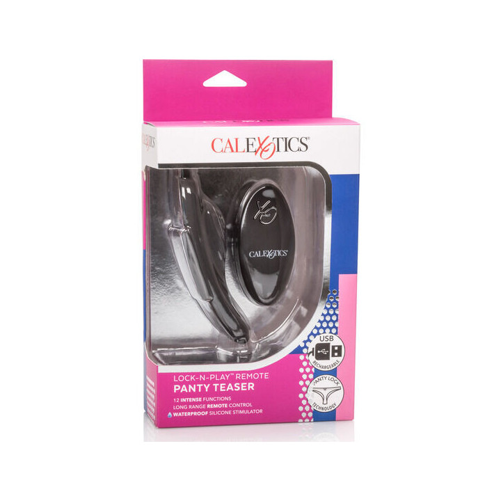 CALEXOTICS - XO REMOTE LOCK N PLAY PANTY TEASER