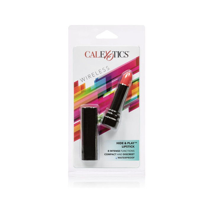 CALEXOTICS - HIDE & PLAY ESTIMULADOR DE BATOM VERMELHO