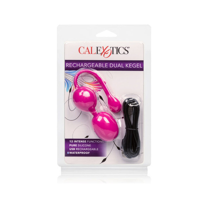 CALEXOTICS - RECARREGVEL DUPLO KEGEL ROSA