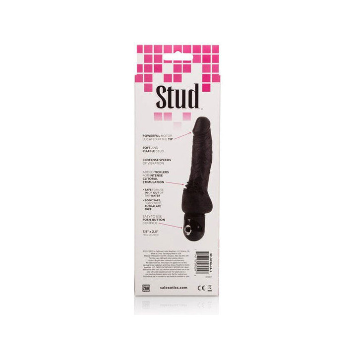 CALEXOTICS - VIBRADOR POWER STUD CLITERRIFIC PRETO