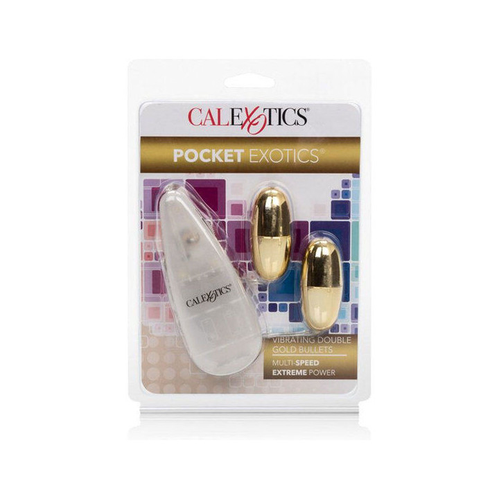 CALEXOTICS - BALAS VIBRATÓRIAS GOLD DUO