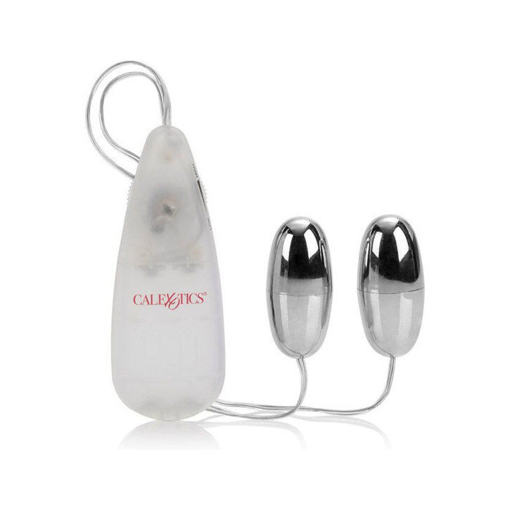 CALEXOTICS - BALAS VIBRATÓRIAS PRATA DUO