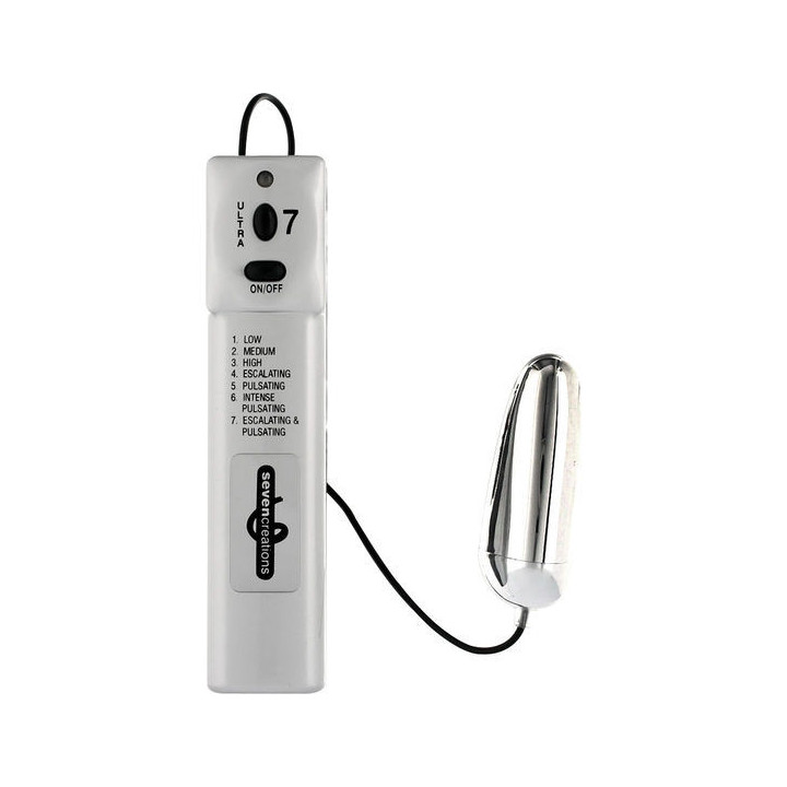 SEVEN CREATIONS - ULTRA 7 VECTOR VIBRATING EGG