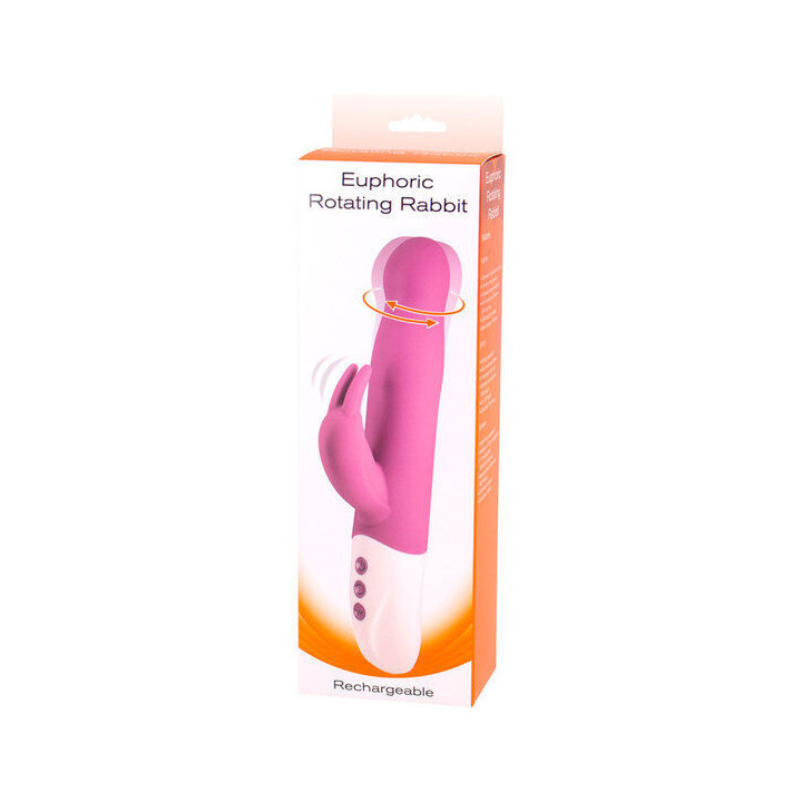 SEVEN CREATIONS - VIBRADOR EUPHORIC BUNNY COM ROTAO LILS