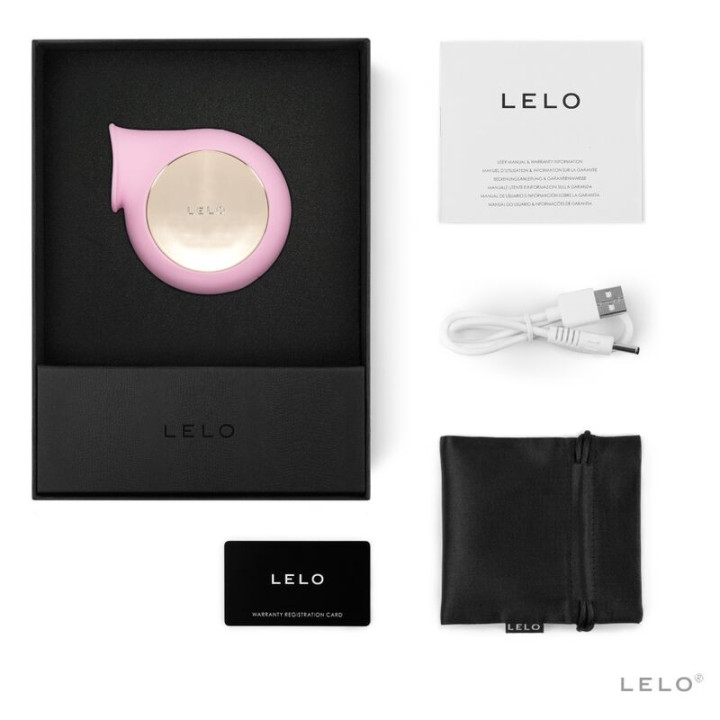 LELO - ESTIMULADOR DE ONDAS DE CLITÓRIS SILA ROSA