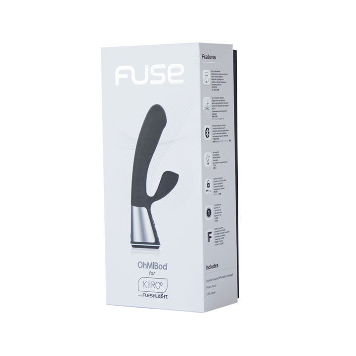 KIIROO - OHMIBOD FUSE APP CONTROLE REMOTO PRETO