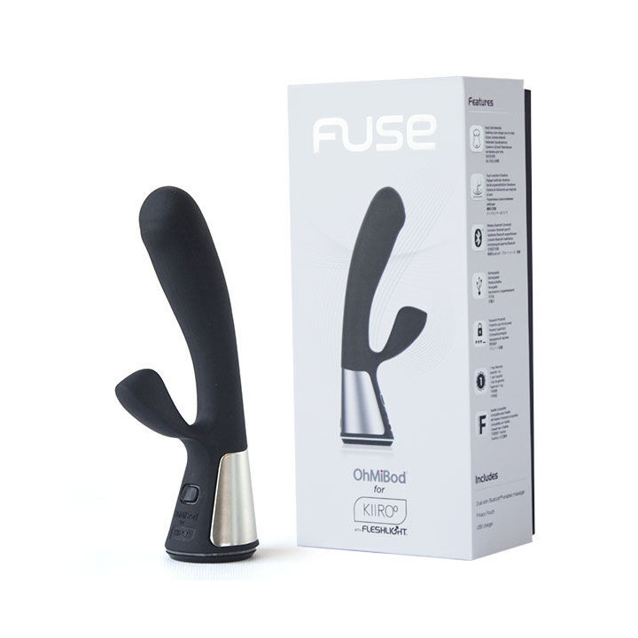 KIIROO - OHMIBOD FUSE APP CONTROLE REMOTO PRETO