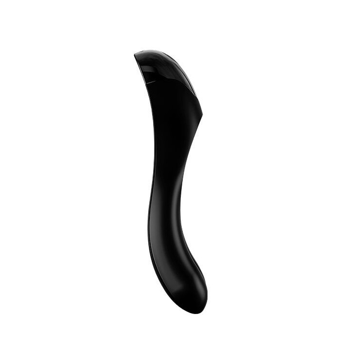 SATISFYER - VIBRADOR DE DEDO CANDY CANE PRETO