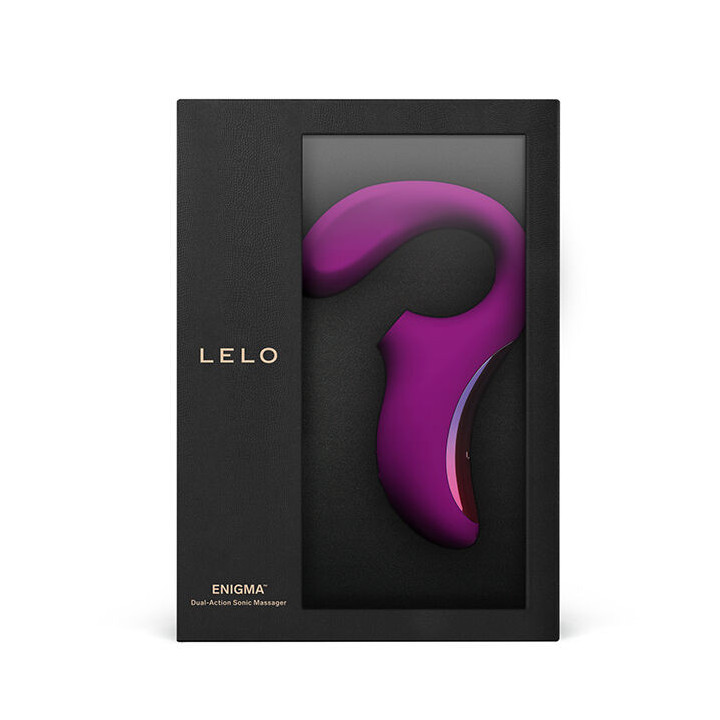 LELO - ENIGMA ESTIMULAO DE DUPLA SUCO DEEP ROSE MASSAGER