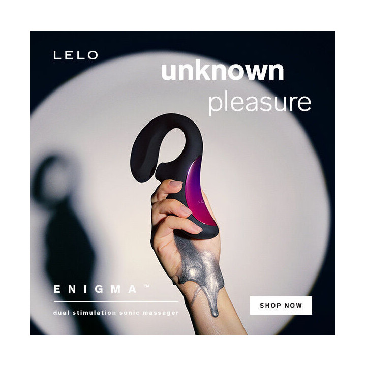LELO - ENIGMA ESTIMULAO DE DUPLA SUCO DEEP ROSE MASSAGER