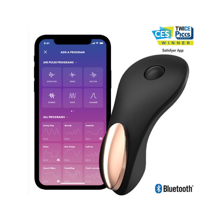 SATISFYER - VIBRADOR DE CALAS PEQUENO SECRETO