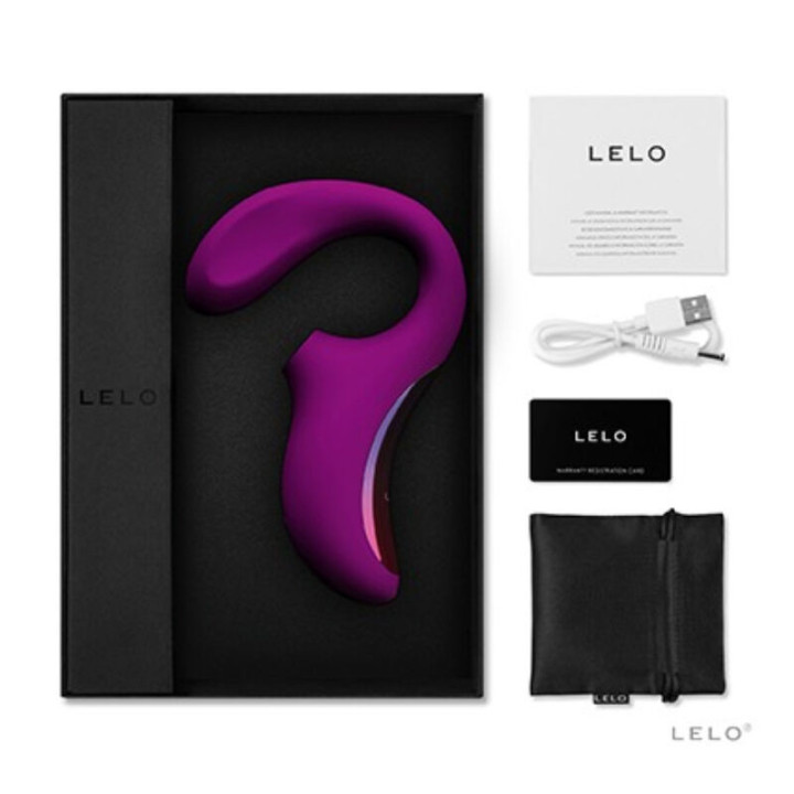 LELO - ENIGMA CRUISE ESTIMULAO DUPLA SONIC MASSAGER DEEP ROSE