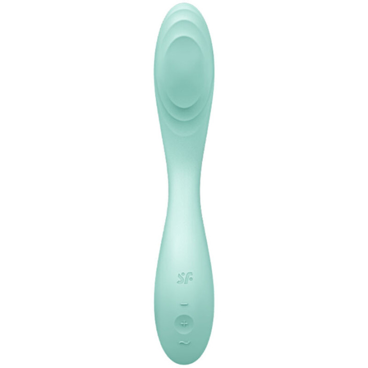 SATISFYER - VIBRADOR RRROLLING PLEASURE GSPOT VERDE