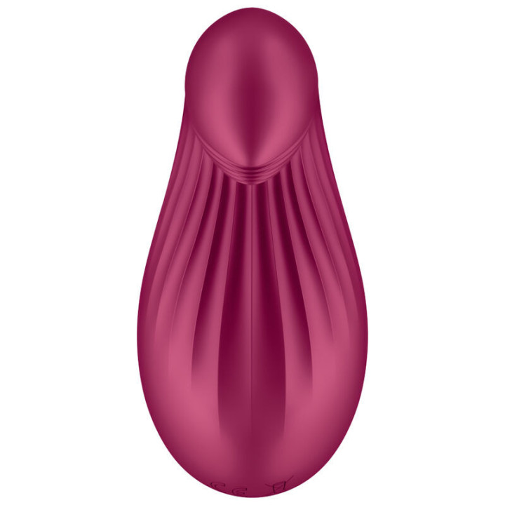 SATISFYER - VIBRADOR LAY-ON DIPPING DELIGHT VERMELHO