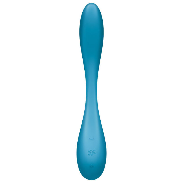 SATISFYER - MULTI VIBRADOR G-SPOT FLEX 5 AZUL