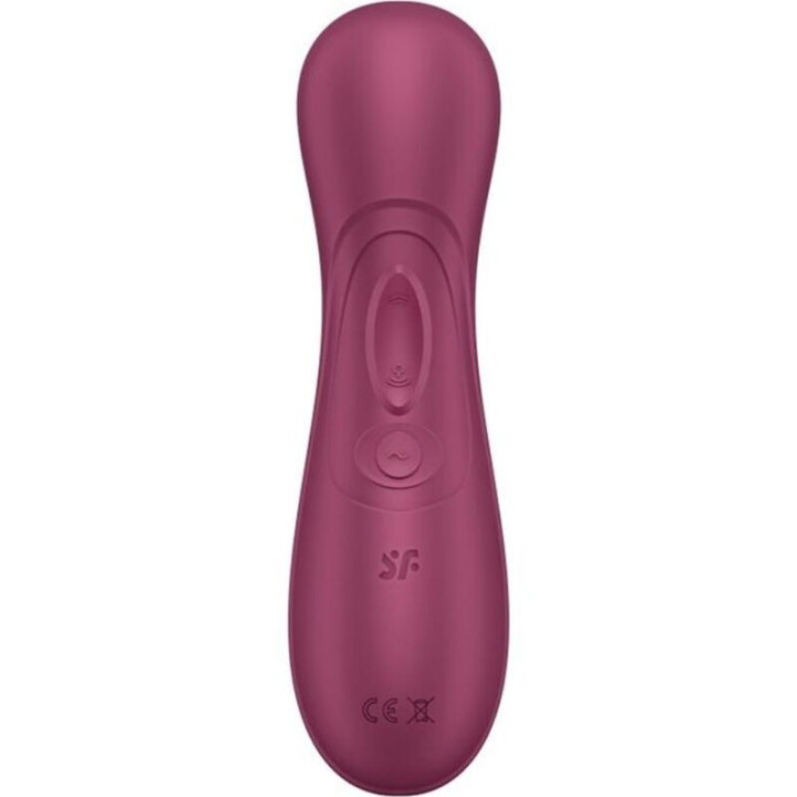 SATISFYER - PRO 2 GERAO 3 TECNOLOGIA DE AR LÍQUIDO VINHO TINTO
