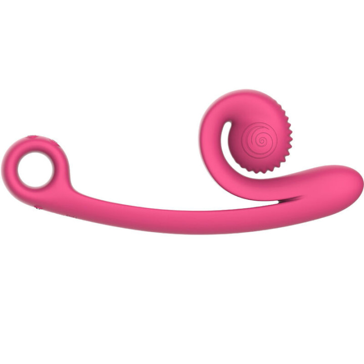 SNAIL VIBE - VIBRADOR CURVO ROSA