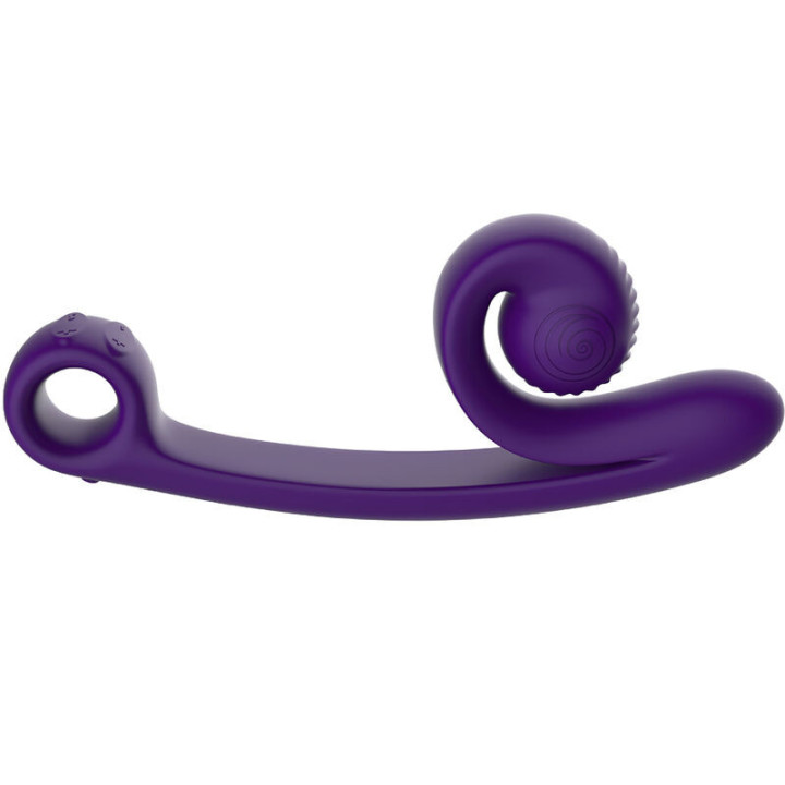 SNAIL VIBE - VIBRADOR CURVO ROXO