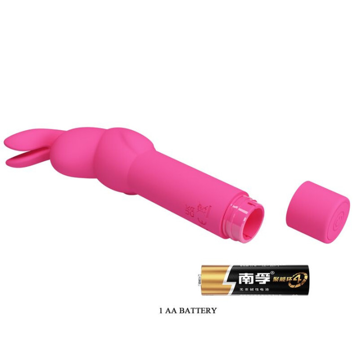 PRETTY LOVE - VIBRADOR DE SILICONE GERARDO FUSCHIA RABBIT