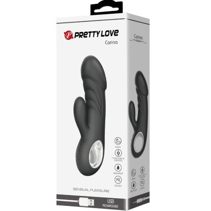 PRETTY LOVE - ANSEL VIBRADOR GY ESTIMULADOR DE PONTOS DO CLITÓRIS