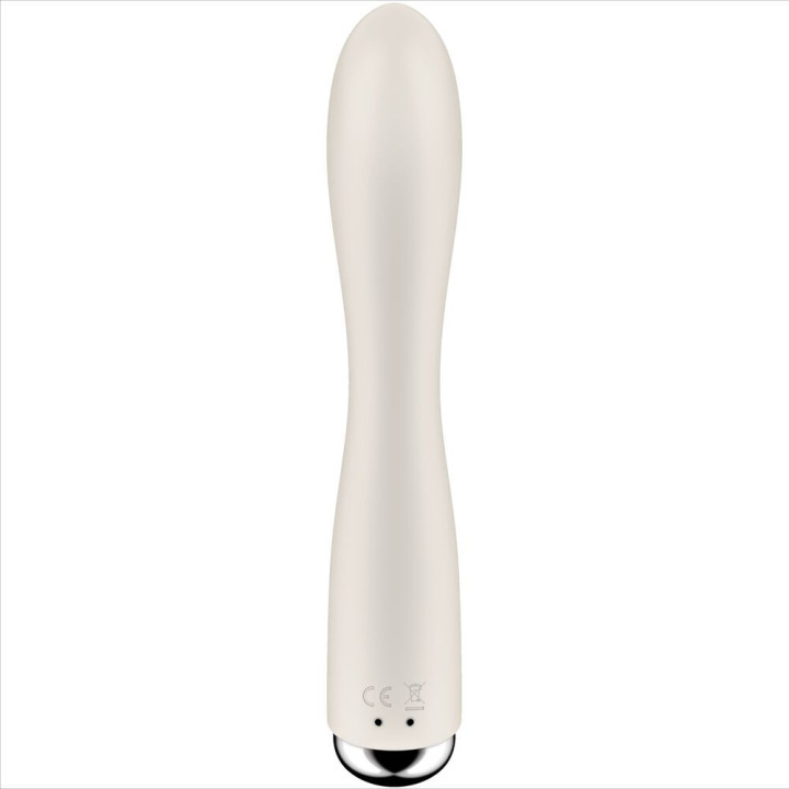 SATISFYER - SPINNING COELHO 1 CLITÓRIS E ESTIMULAO G-SPOT BEGE