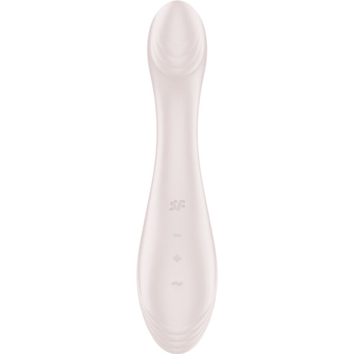 SATISFYER - G-FORCE ESTIMULADOR VIBRADOR G-SPOT BEGE